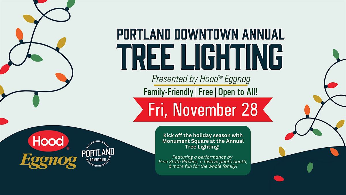 Monument Square Tree Lighting