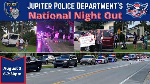 National Night Out Parade Jupiter Jupiter FL August 3 2021