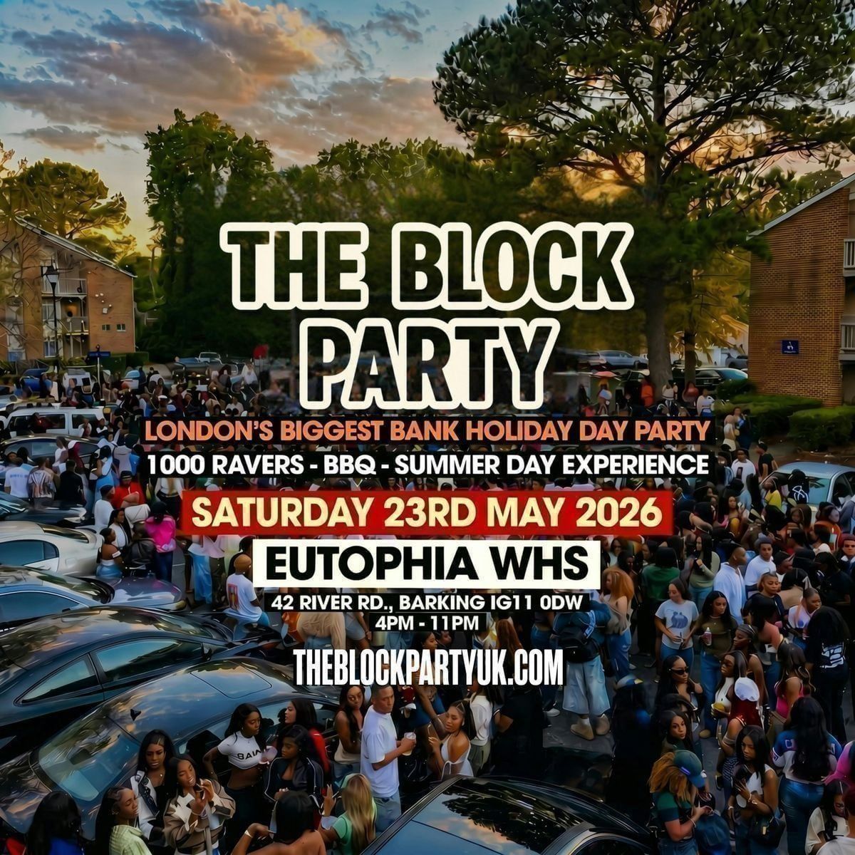 THE BLOCK PARTY - Bank Holiday Day Party (BBQ - MUSIC - OUTDOOR COURTYARD)