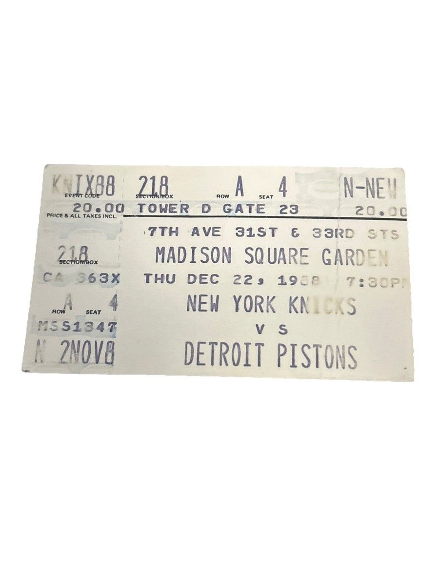 New York Knicks at Detroit Pistons at Little Caesars Arena