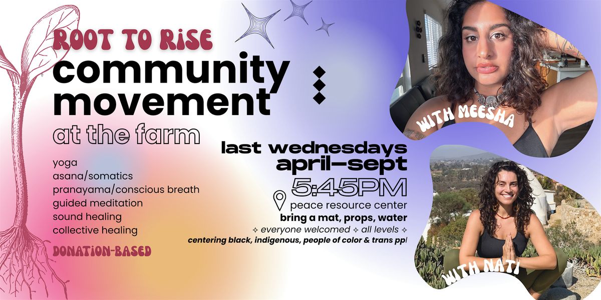 Root to Rise Community Movement at the Farm