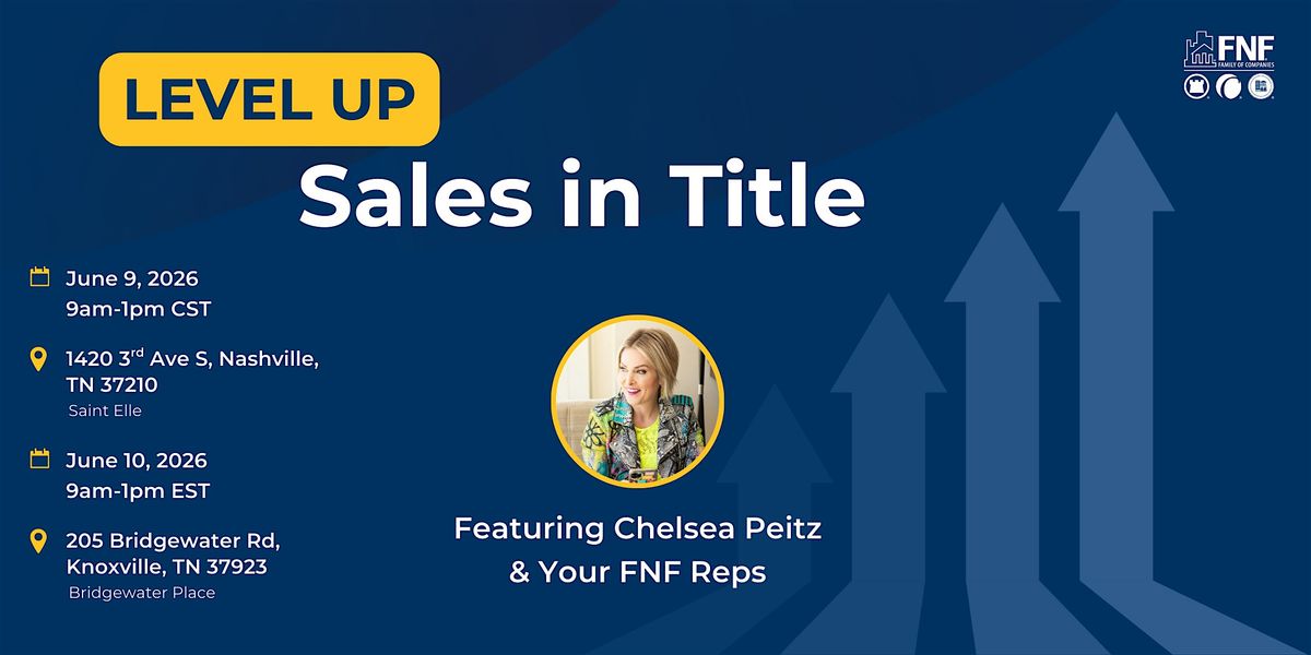 Level Up - Sales in Title - Nashville