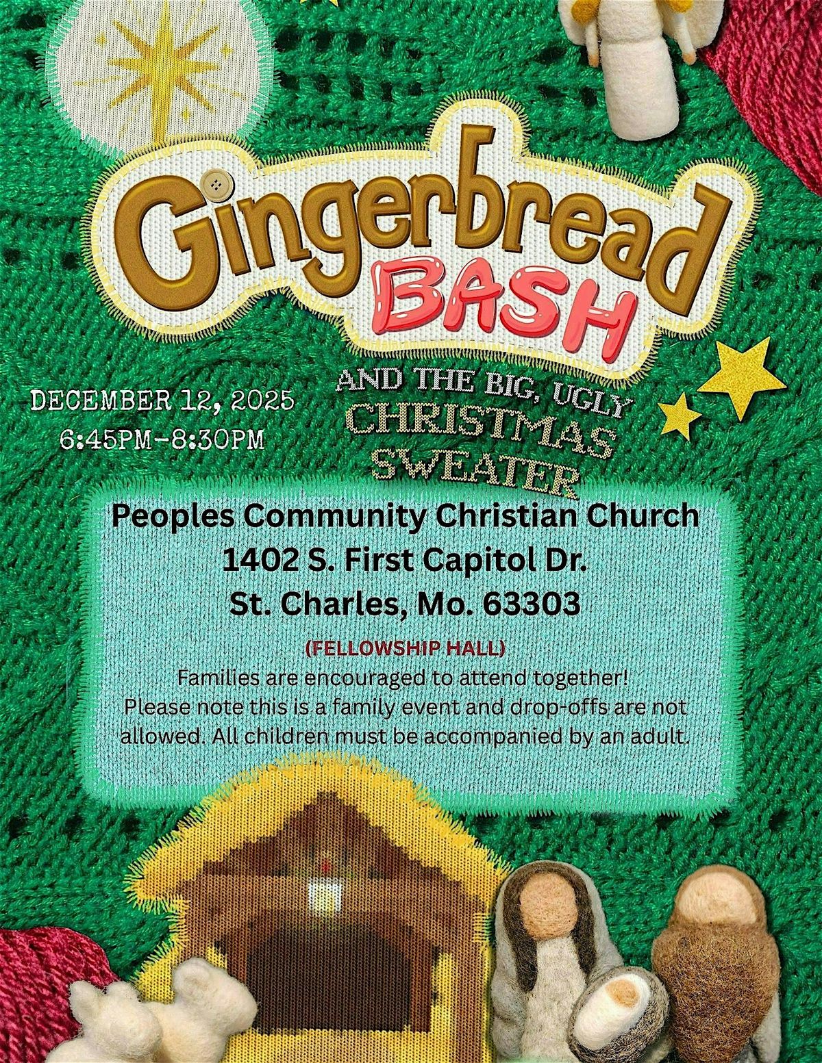 Gingerbread Bash-Peoples Community Christian Church