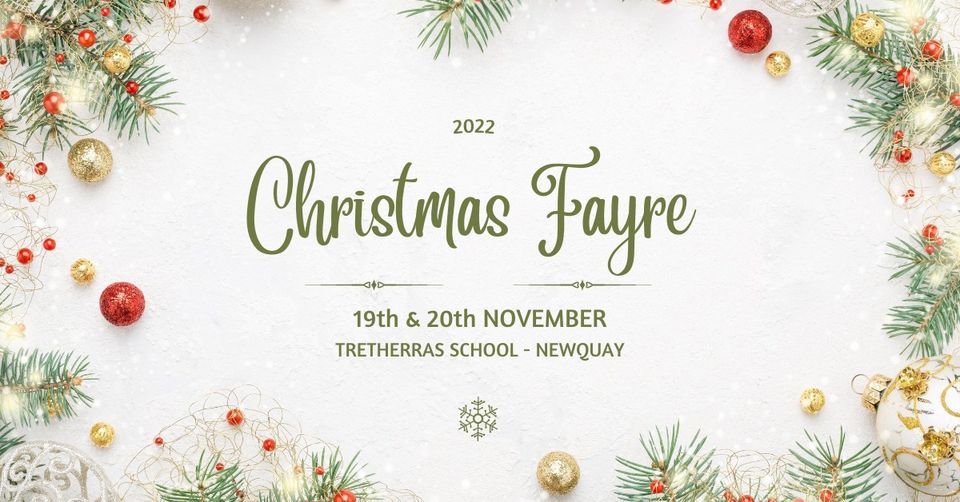 Christmas Happening 2022 Christmas Craft Fayre 2022 | Tretherras Pta Events, Newquay, En | November  19, 2022 Christmas Happening 2022 Christmas Craft Fayre 2022 | Tretherras Pta Events, Newquay, En | November  19, 2022