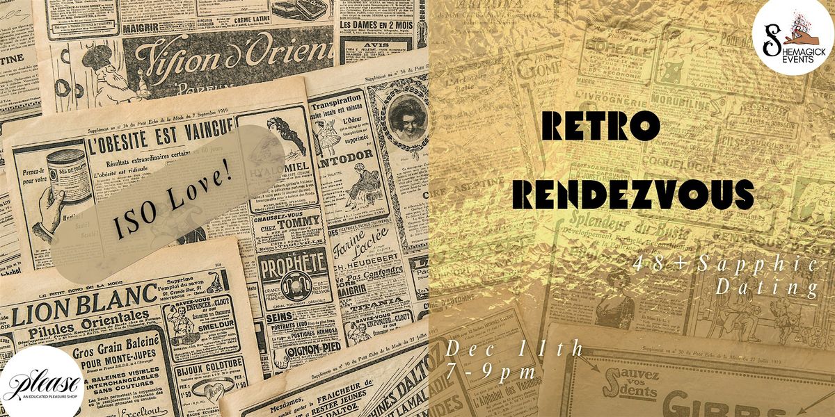 Retro Rendezvous: 48+ Sapphic Dating