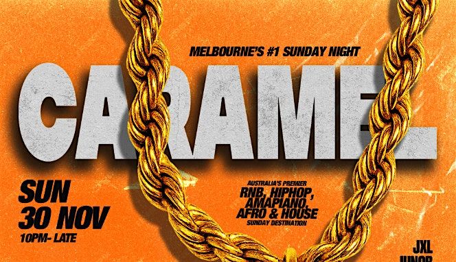 Caramel Sundays | Drip Too Sweet |30 November 2025