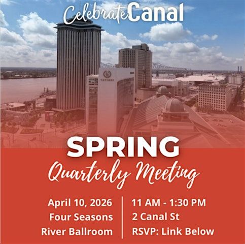 Celebrate Canal! Spring Quarterly Meeting