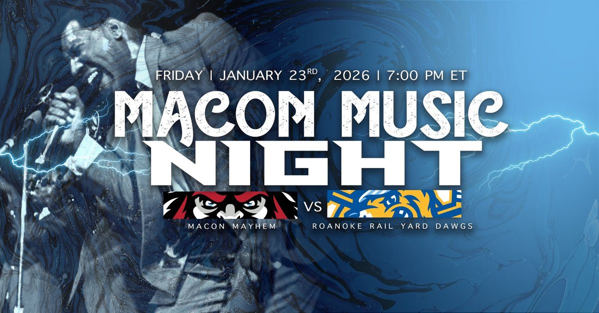 Macon Mayhem vs. Roanoke Rail Yard Dawgs