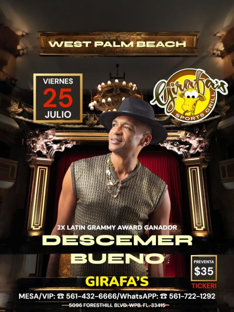 Descemer Bueno at Manuel Artime Theatre