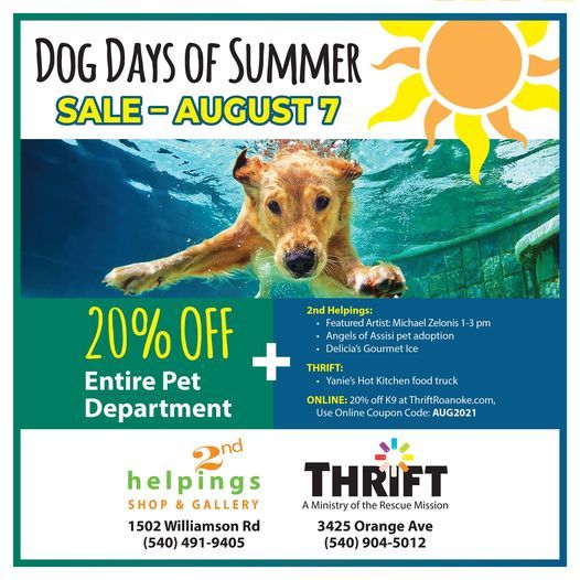 Dog Days of Summer Event