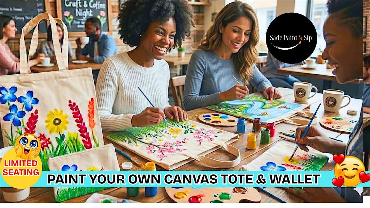 Canvas Bag & Wallet Paint Party