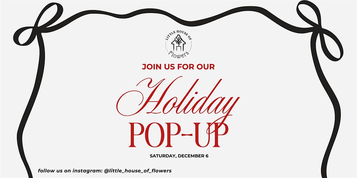 Holiday Pop Up
