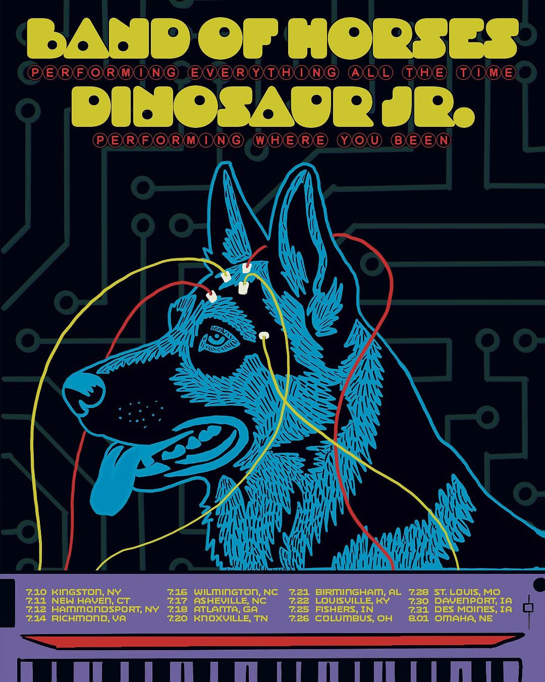 Band of Horses & Dinosaur Jr.