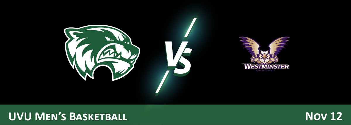 Parking Westminster College Griffins at Utah Valley Wolverines Mens Basketball