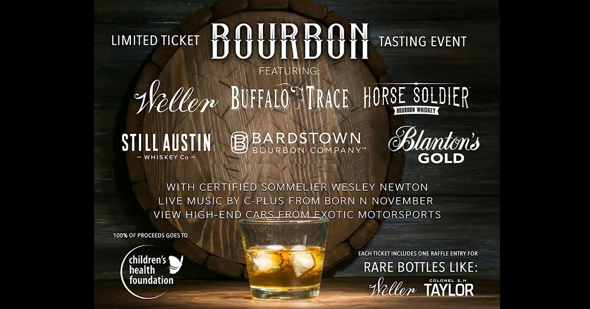 Charity Allocated Bourbon Tasting Event