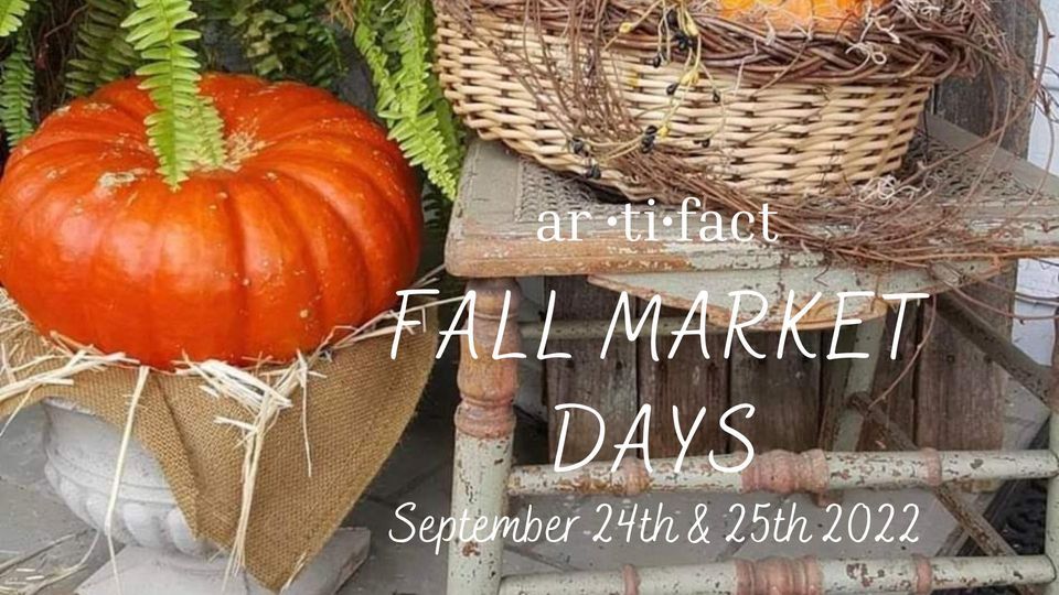 Fall Market Days at Artifact, Fredericksburg on 24th September, 2022