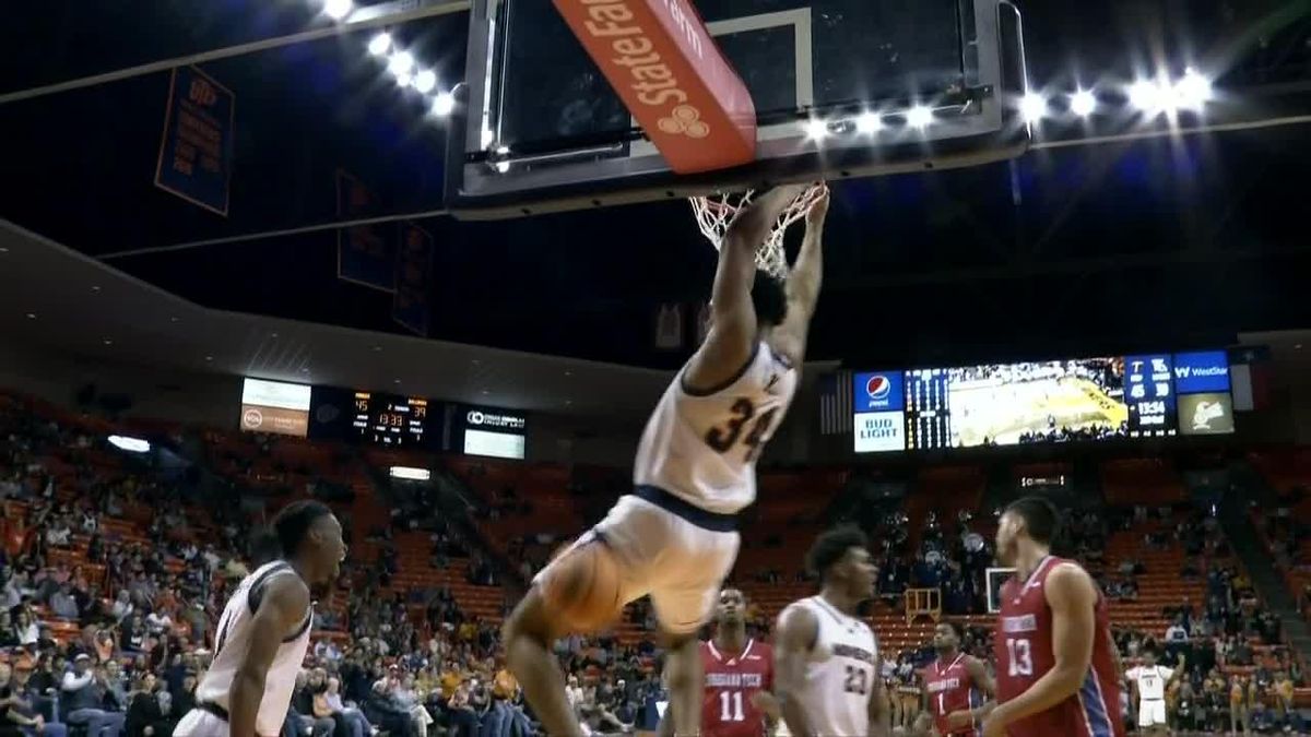 Parking Louisiana Tech Bulldogs at UTEP Miners Mens Basketball