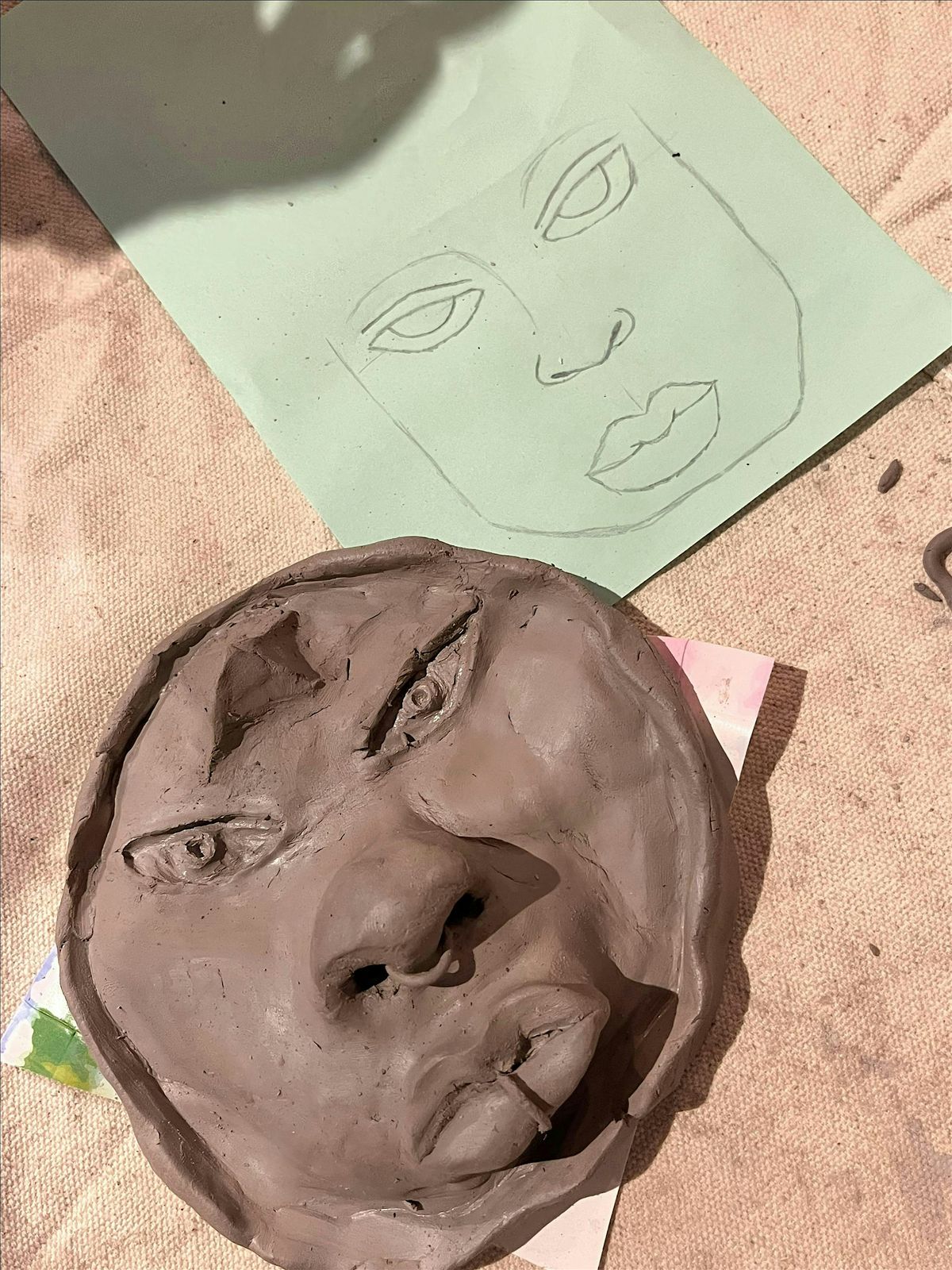 Spirit Guides: Clay Mask-making Workshop!
