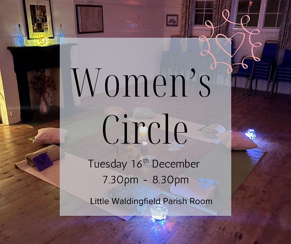 Women's Circle Little Waldingfield Evening December