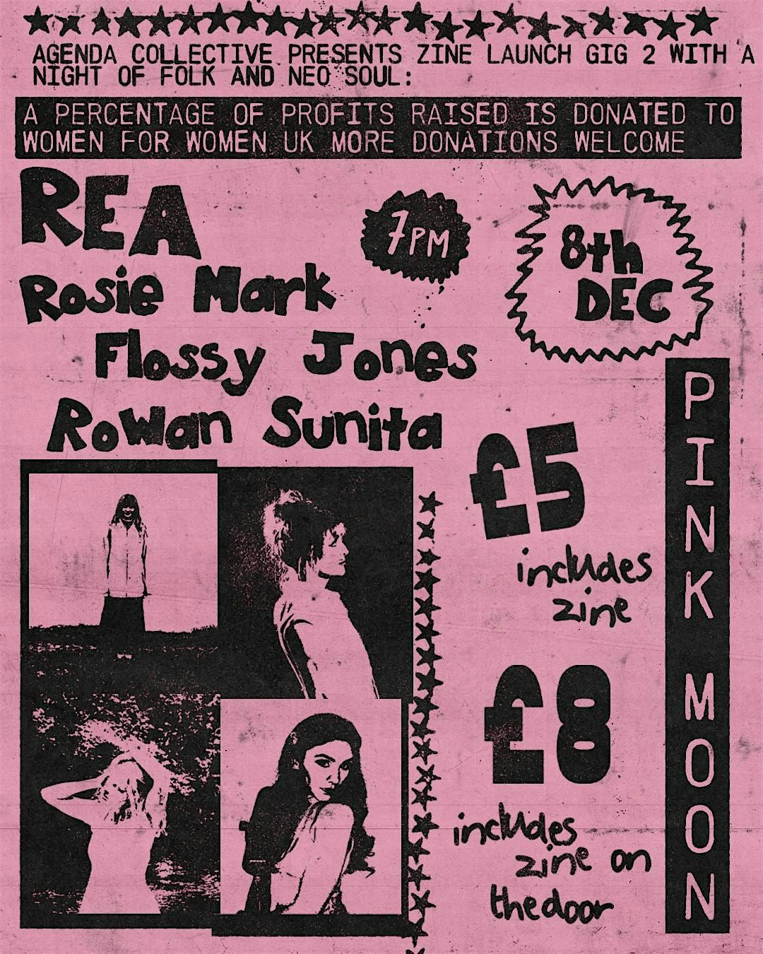 Agenda Collective Zine Lanuch 2: A night of Folk and Neo-Soul