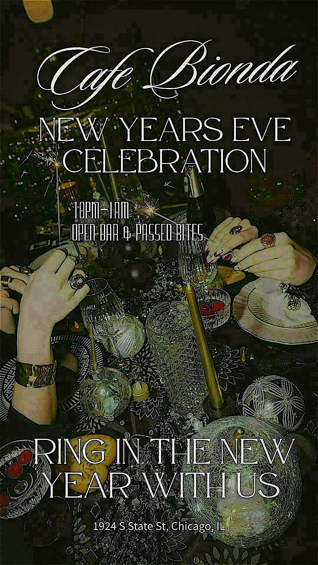 New Years Eve at Cafe Bionda