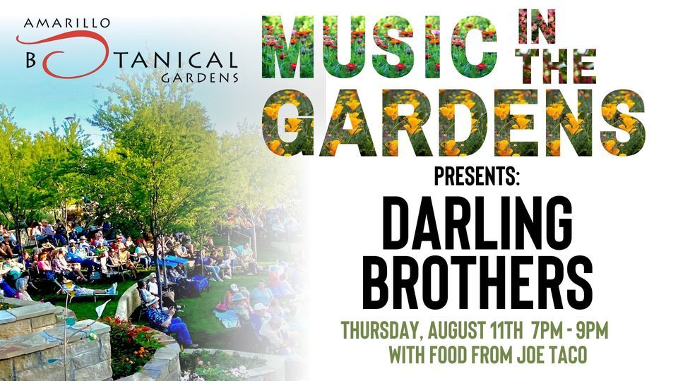 Darling Brothers at The Amarillo Botanical Gardens Music in the