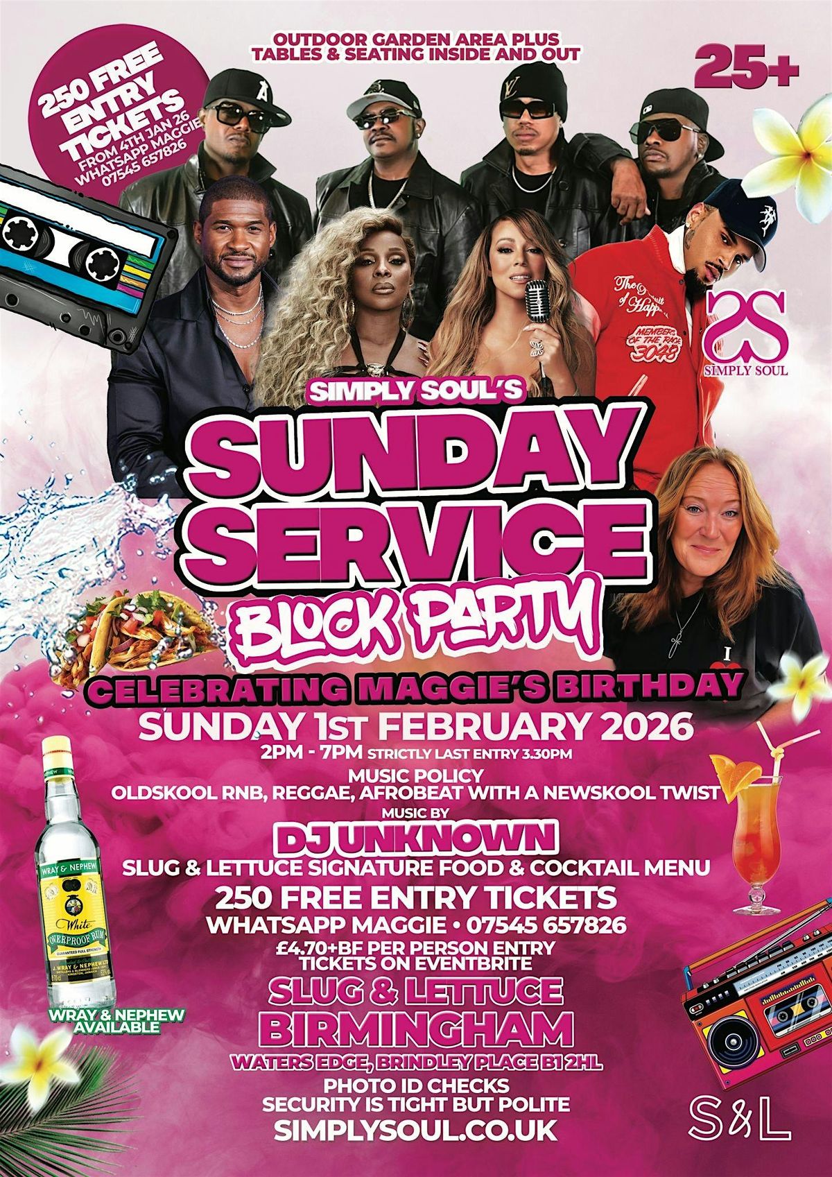 Simply Soul Sunday Block Party - 1st February 2026