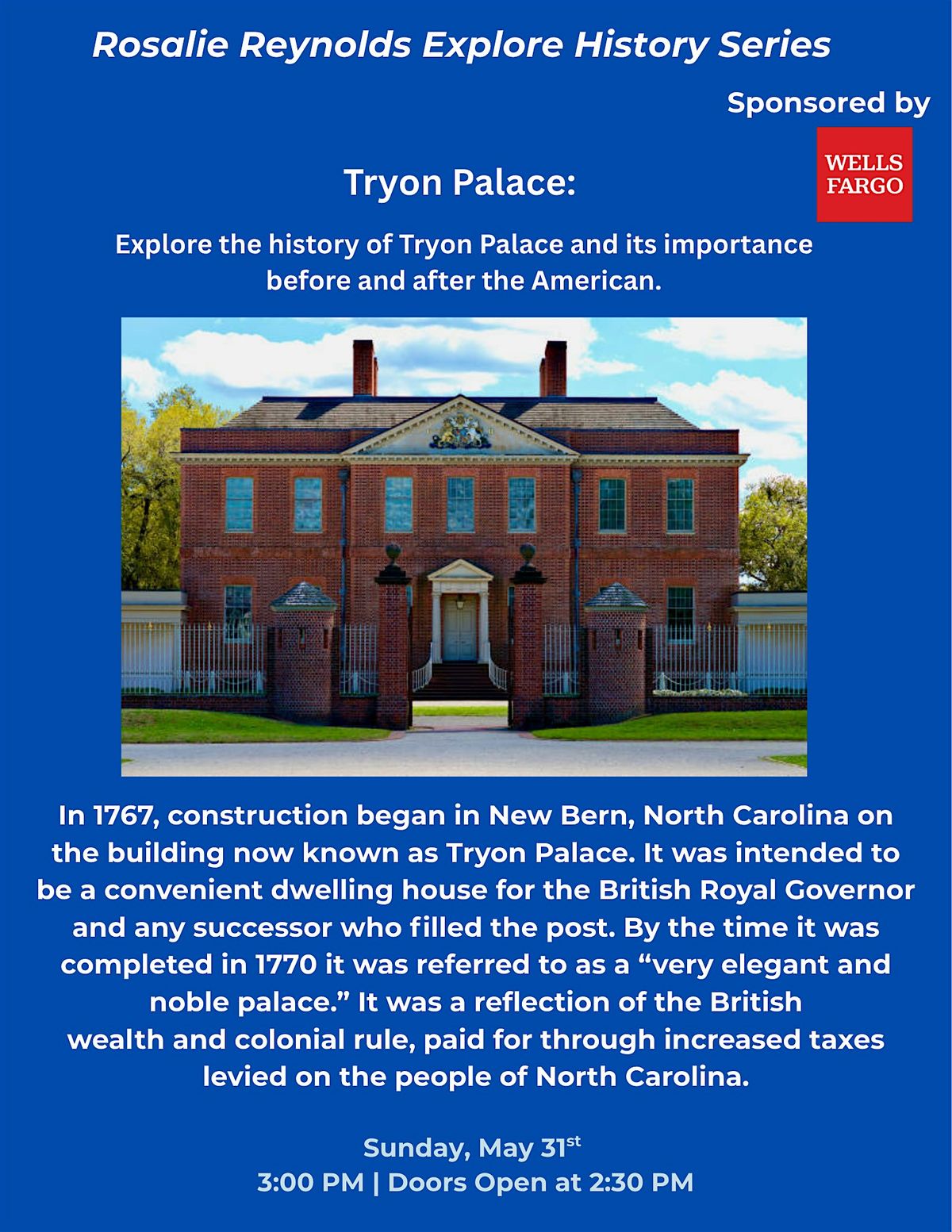 Rosalie Reynolds Explore History Series