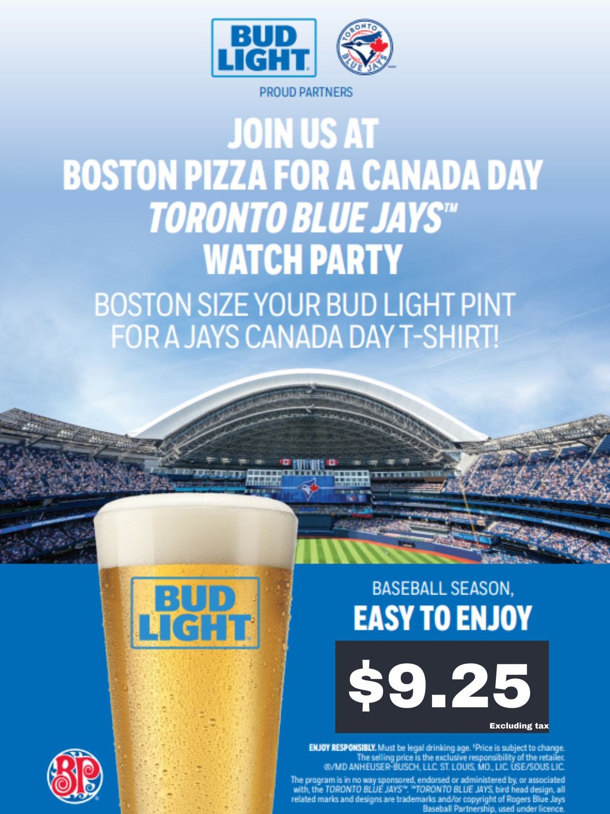 Blue Jays Vs Astros Viewing Party | 490 Huron Rd, Goderich, ON, Canada ...