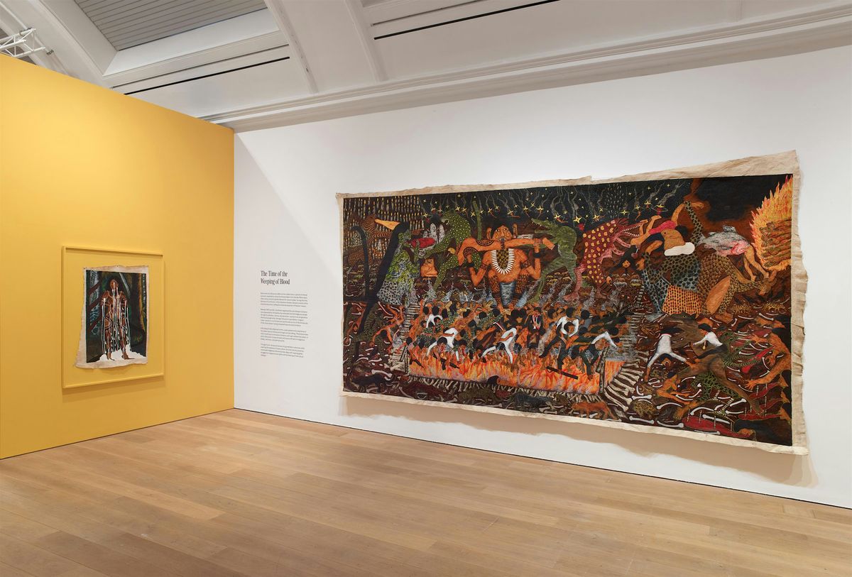 Tour of Santiago Yahuarcani Exhibition: The Beginnings of Knowledge