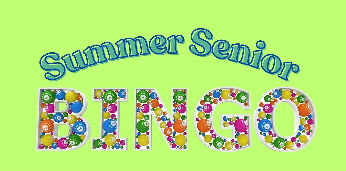 Summer Senior BINGO