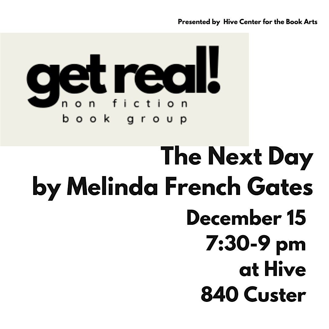 GET REAL! Non Fiction Book Group: The Next Day