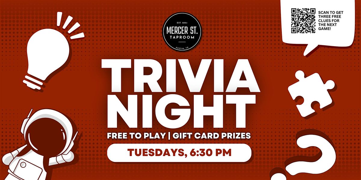Austin Trivia Night | Mercer St. Taproom