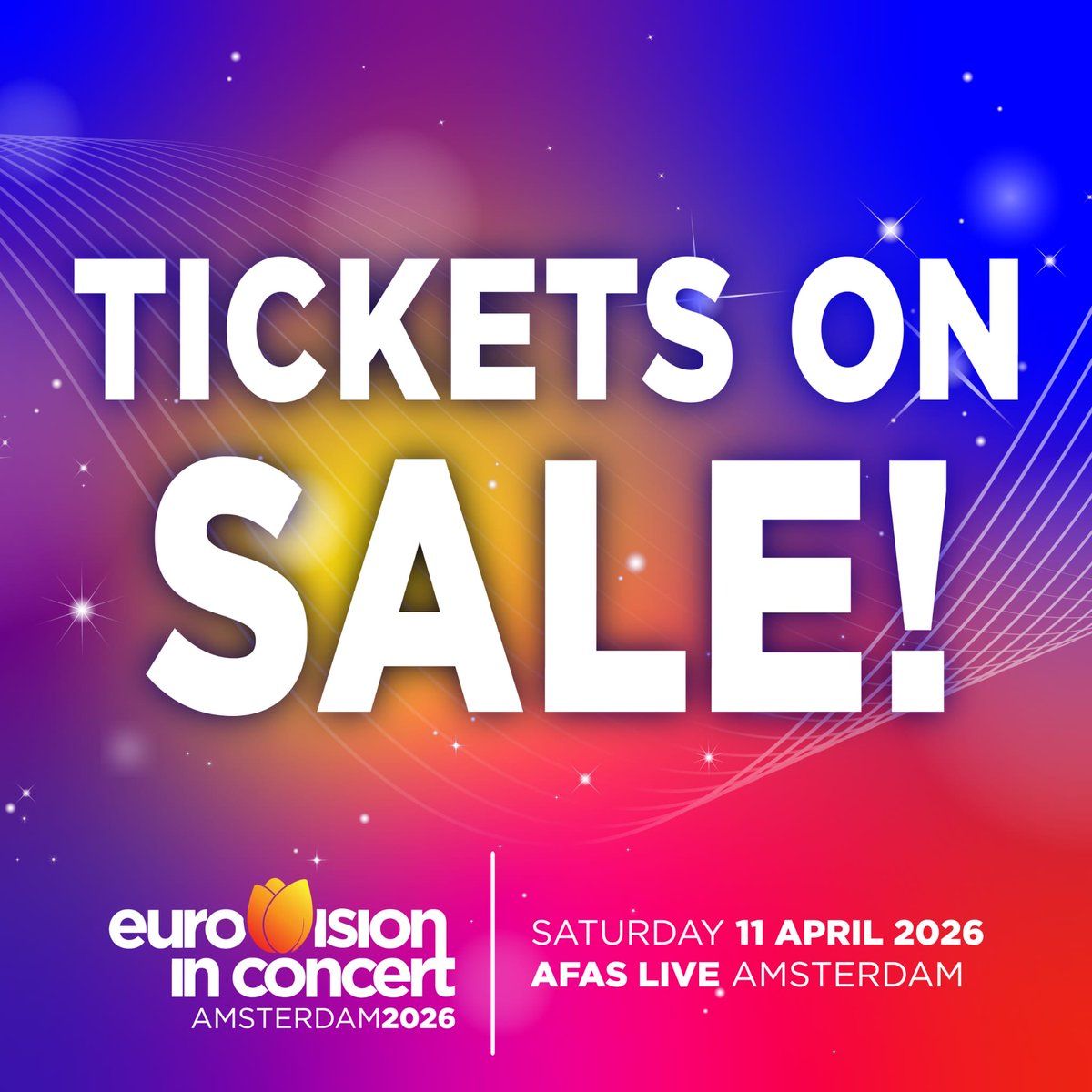 Eurovision in concert Amsterdam Tickets