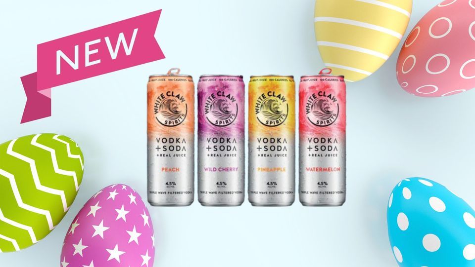 White Claw Vodka Soda Tasting Event Plaza Discount Liquors, Cortland