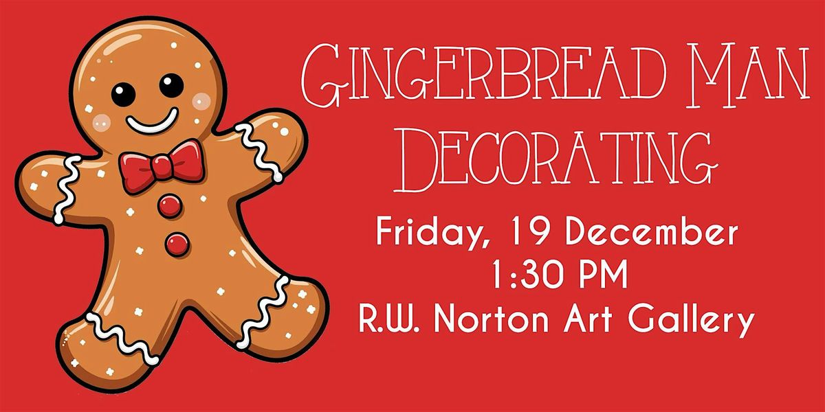 Gingerbread Man Decorating