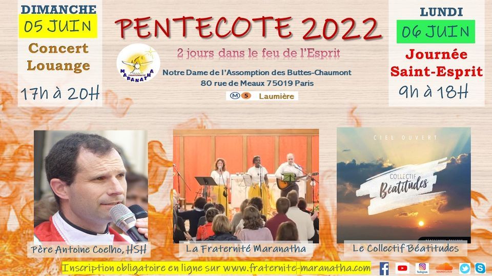 PENTEC\u00d4TE 2022 - PARIS