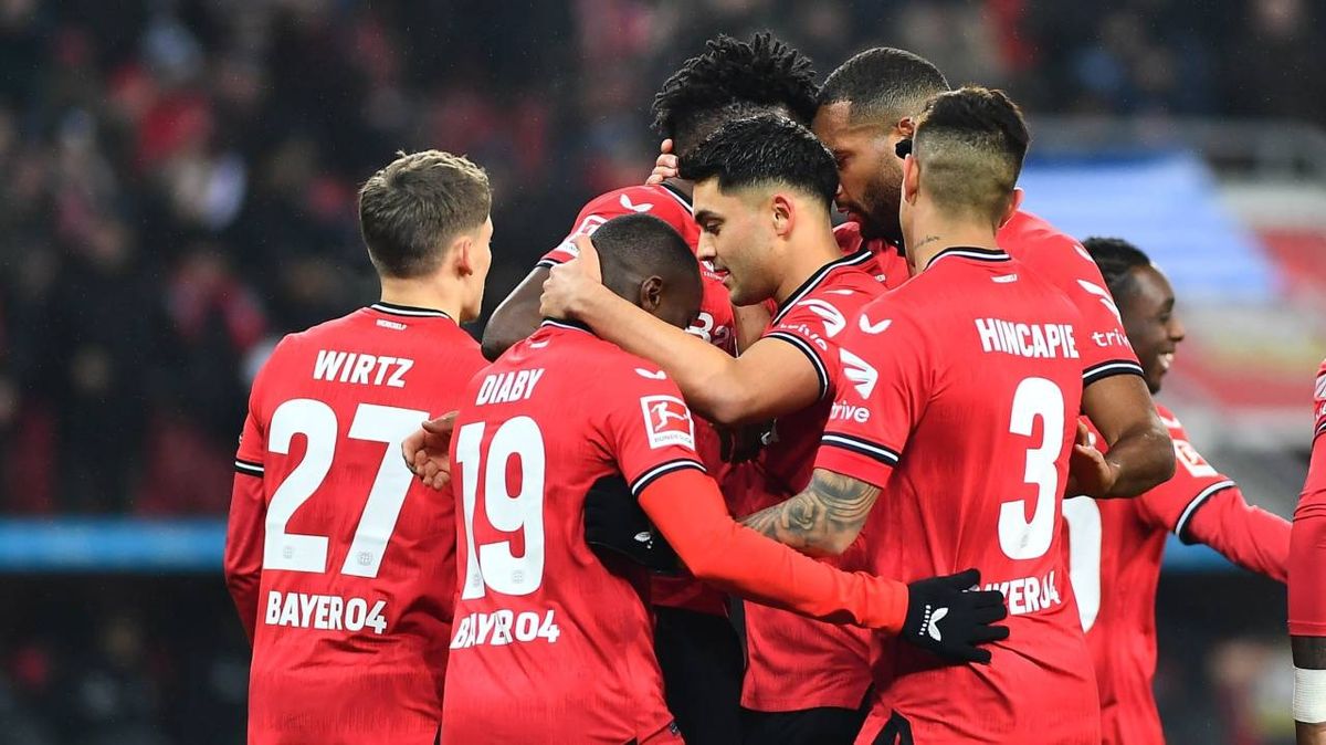Bayer 04 Leverkusen vs FC Augsburg at Bay Arena