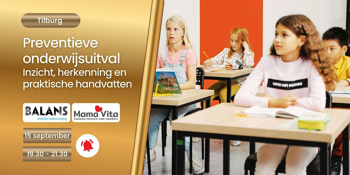 Bijeenkomst: Preventieve onderwijsuitval
