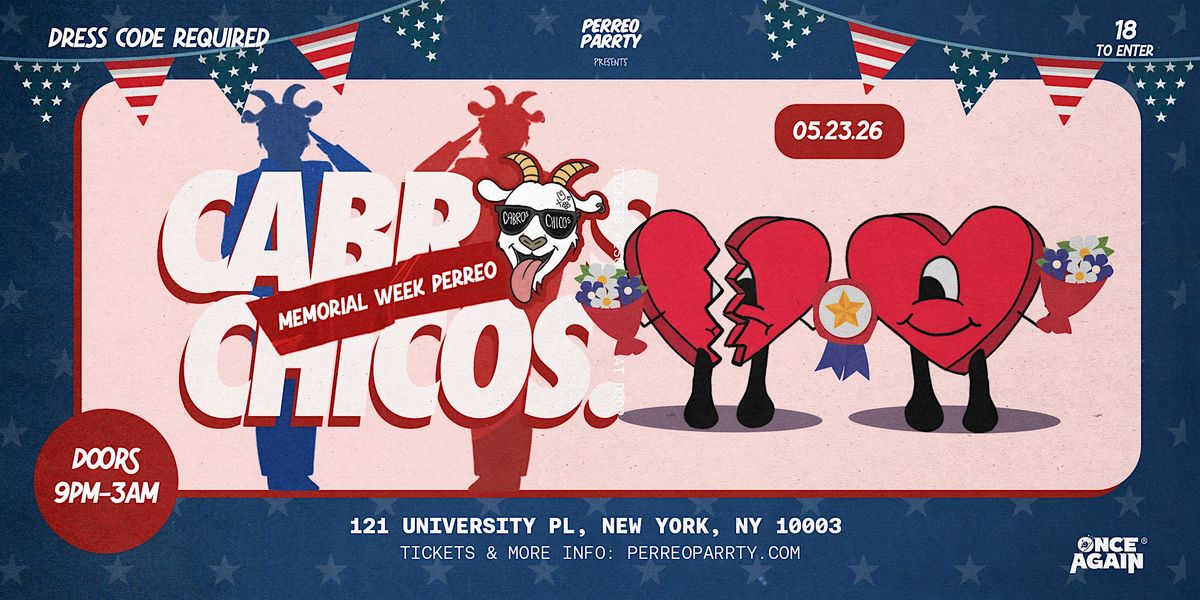 Cabros Chicos - Memorial Week Perreo | Latin & Reggaeton Dance Parrty (18+)
