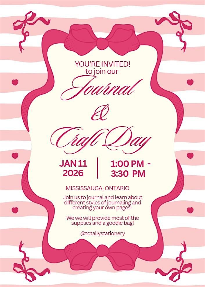 Totally Stationery: Journal & Craft Meet Up \u2728