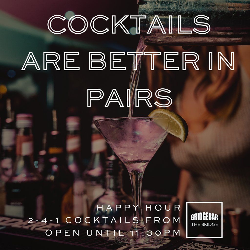 Bridgebar Presents: Friday Cocktail Club