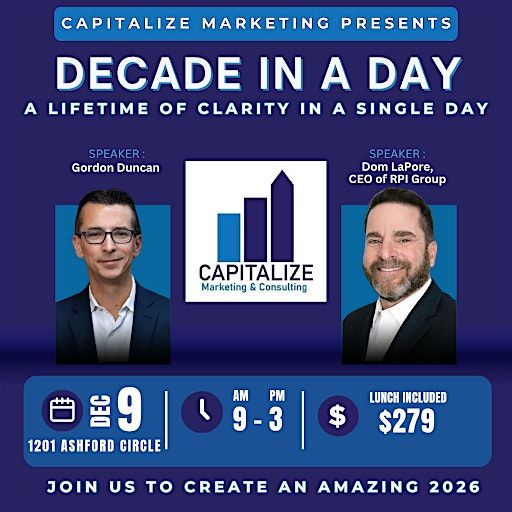 Decade in a Day - a Lifetime of Clarity in Single Day