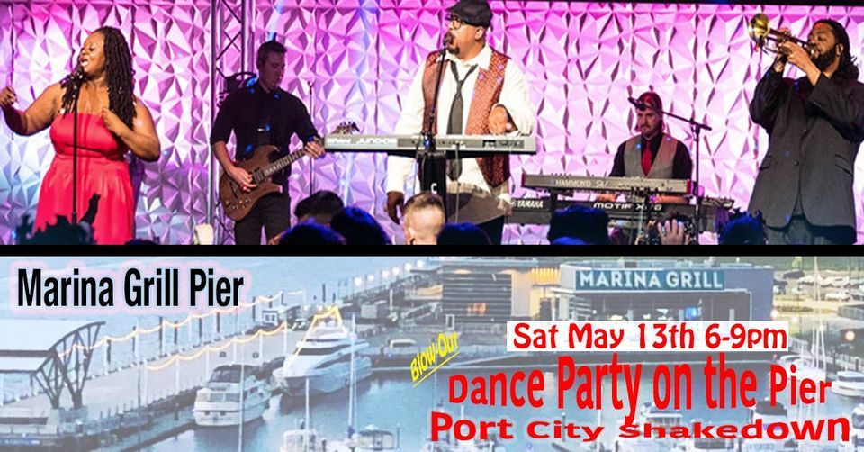 Port City Shakedown LIVE at Marina Grill Pier Marina Grill, Wilmington, NC May 13, 2023