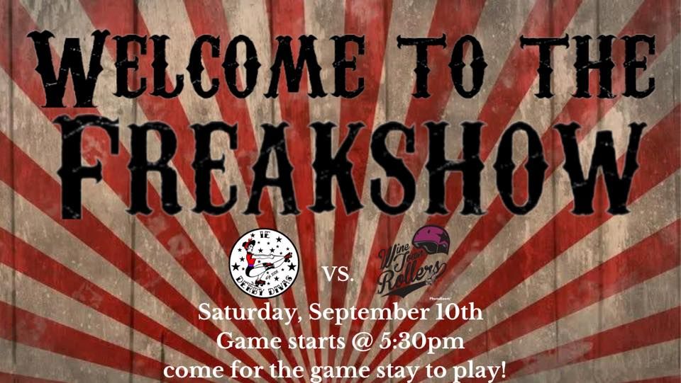 Welcome to the Freakshow! at The Rinks - Corona Inline on 10th ...
