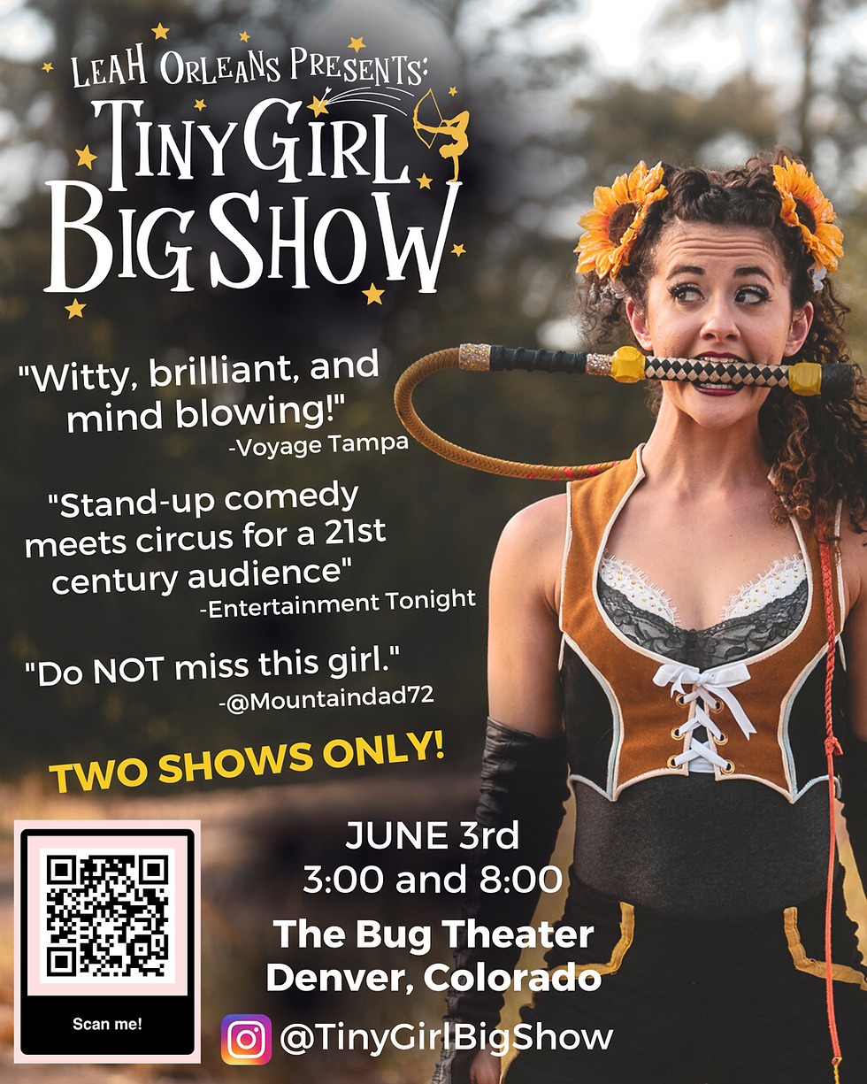 Leah Orleans Presents Tiny Girl Big Show! at City Winery - Atlanta