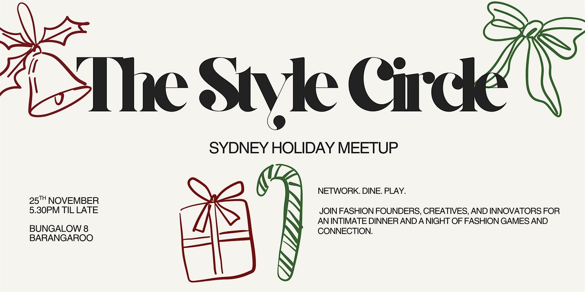 The Style Circle - End of Year Fashion Meetup
