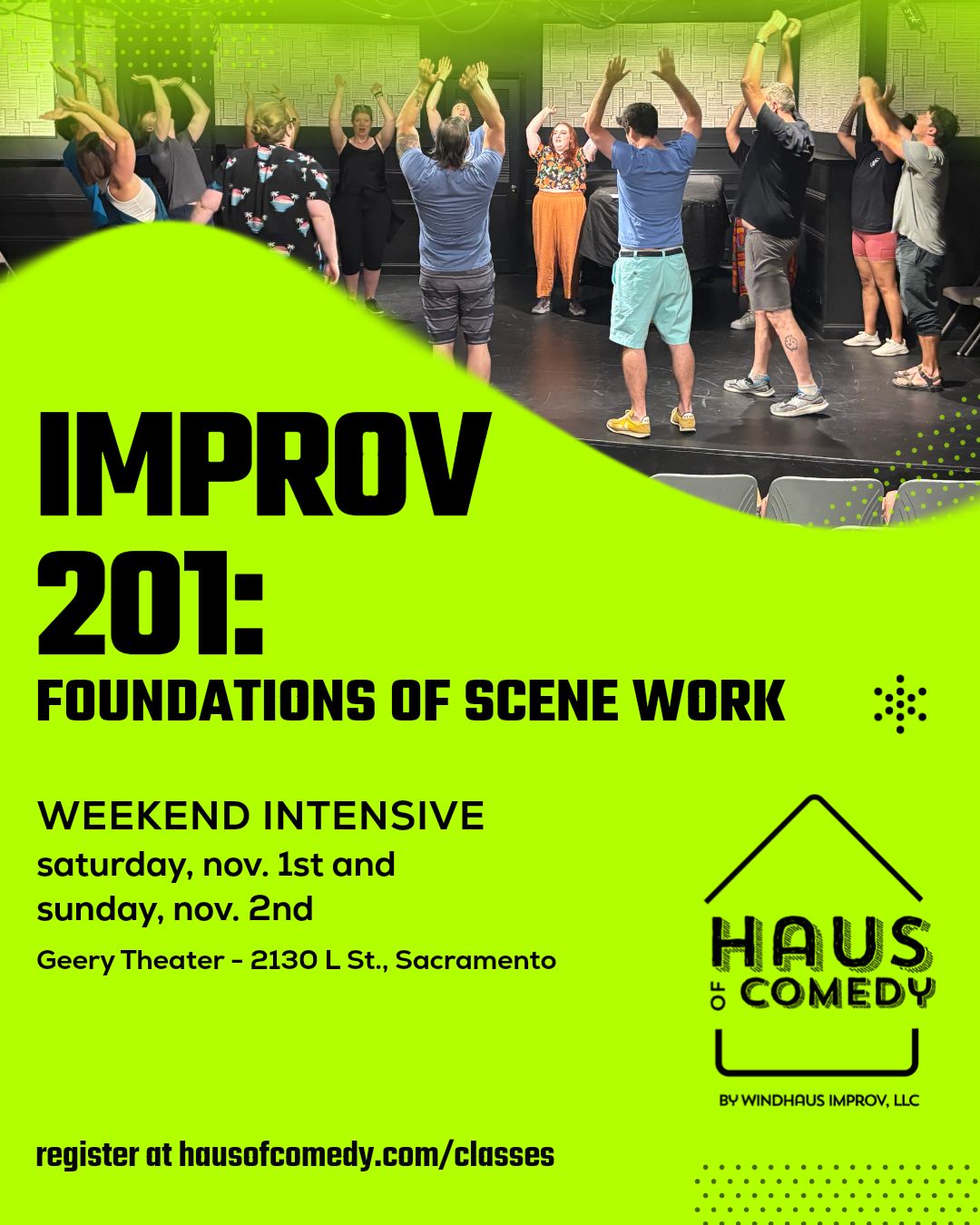 Improv Acting 1 - Improv Scenework