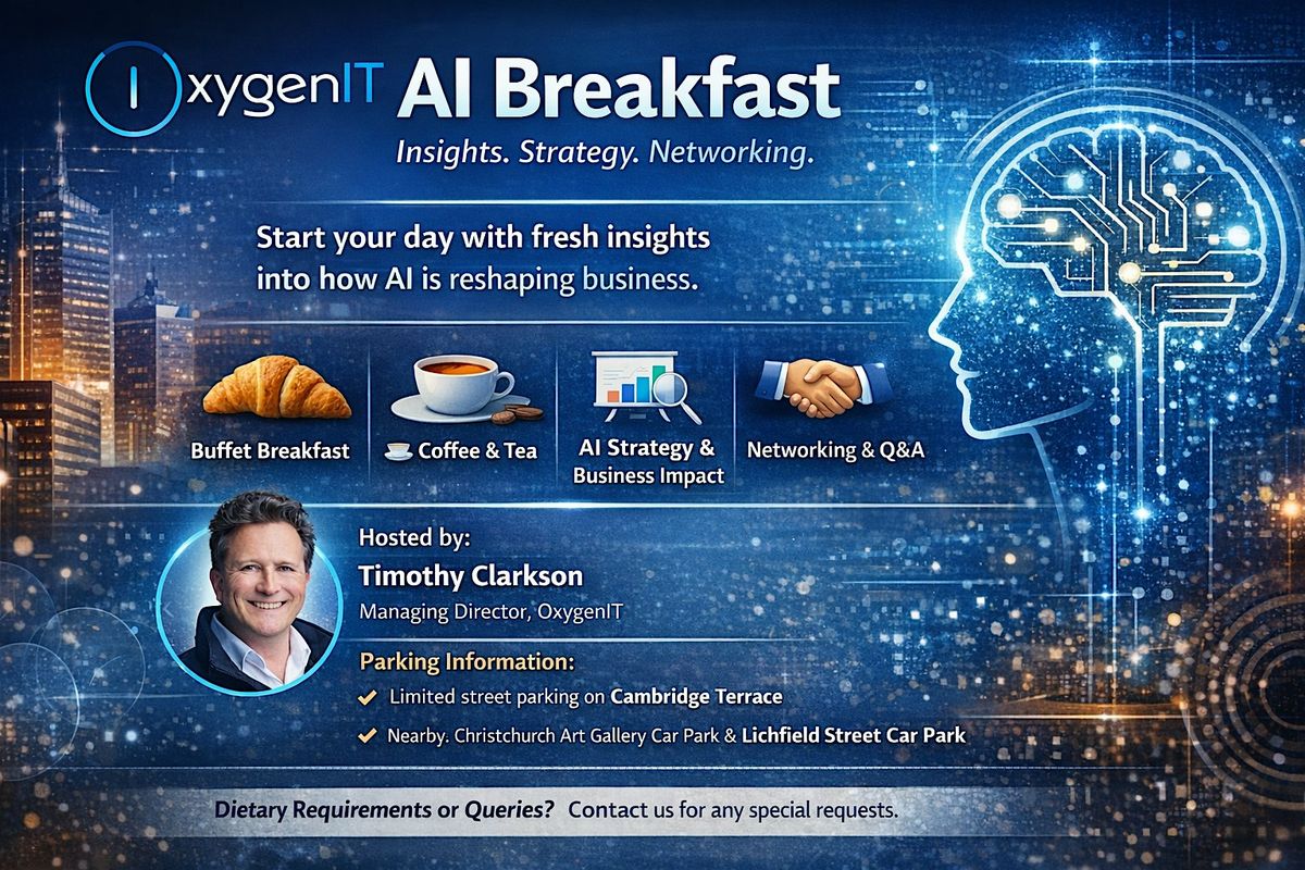 AI Breakfast Christchurch