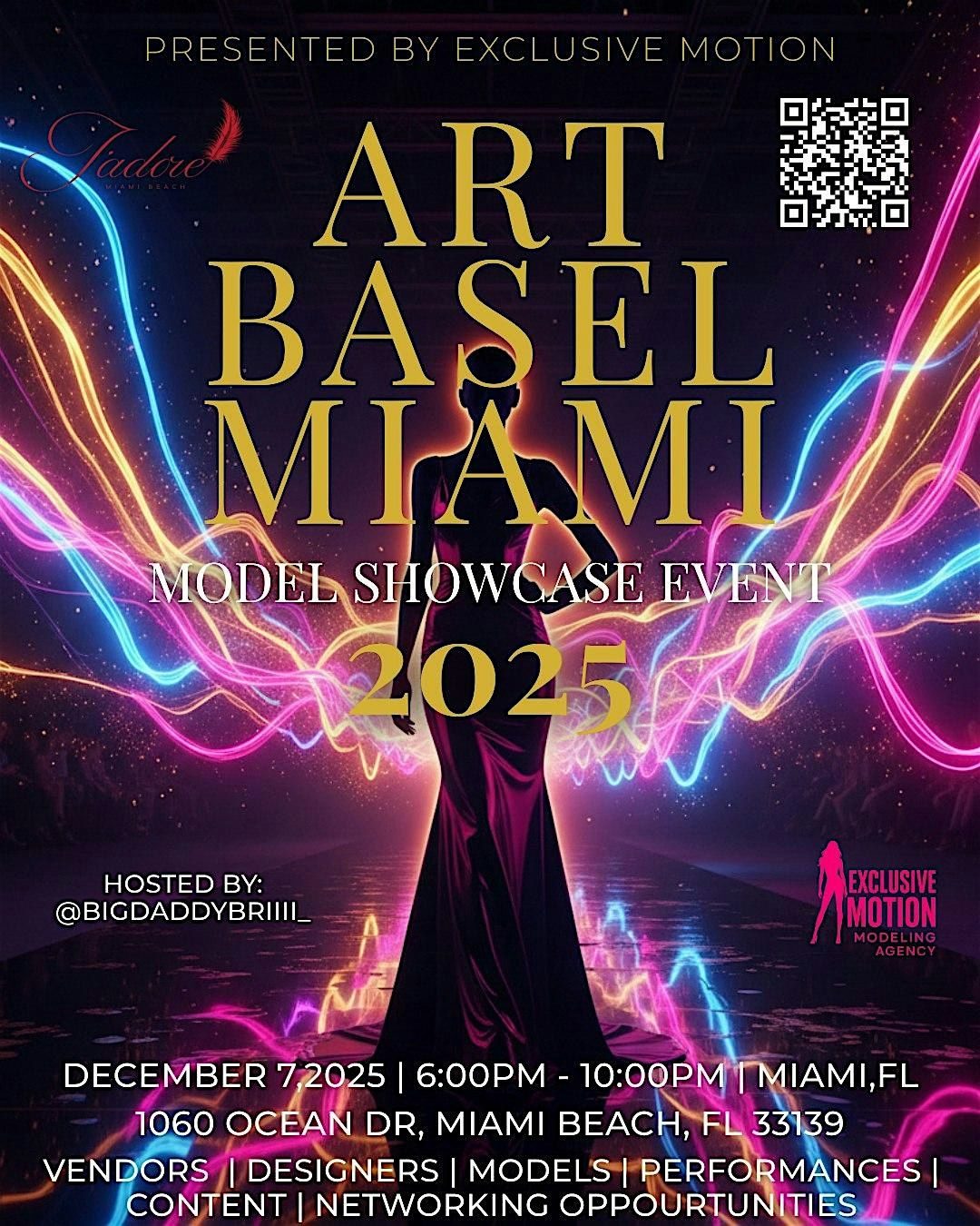 Art Basel Miami - Model Showcase Event